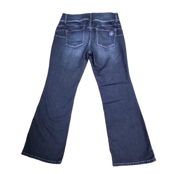 Laurie Felt LA Women's Silky Curve boot Cut Jeans Size LP - Picture 2 of 13
